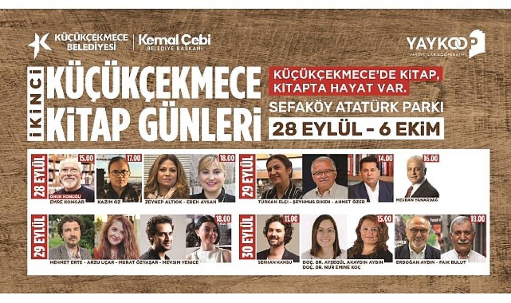 Küçükçekmece'de Kitap Günleri'ne geri sayım başladı