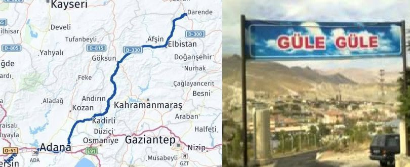 Darende Yenice'deki Arazi Adana'ya Bağlandı