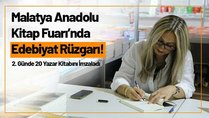 Kitap Fuarında İmza Günleri Devam Ediyor