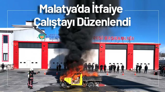 Malatya'da İtfaiye Çalıştayı Düzenlendi