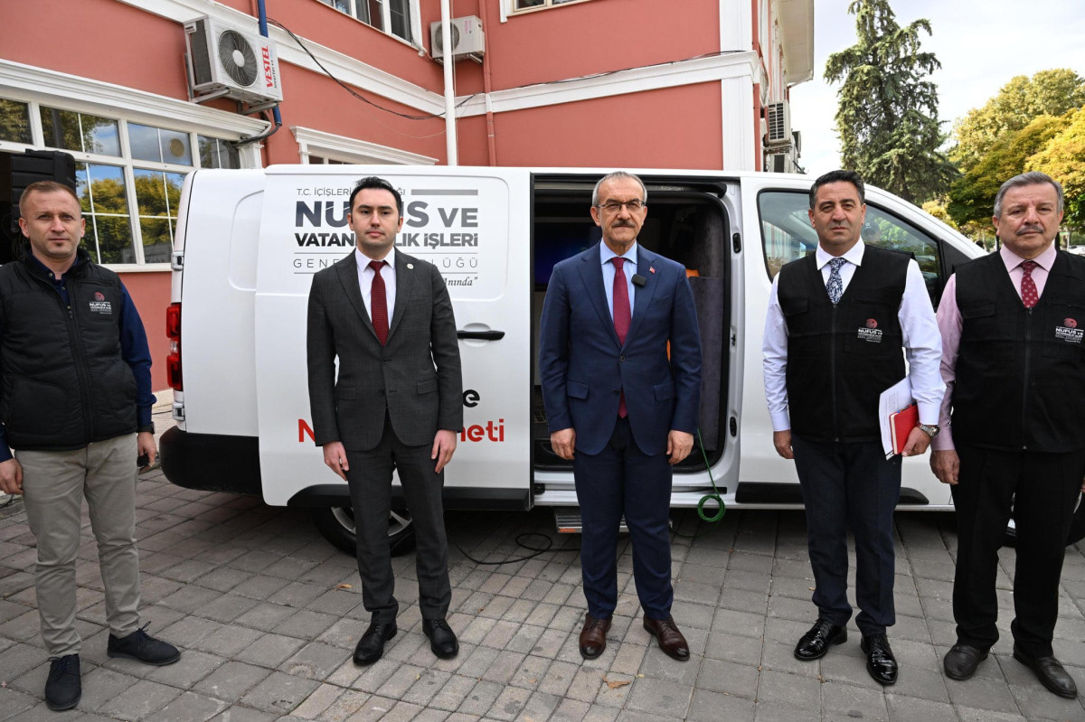 Malatya'da Nüfus Mobil Hizmet Aracı Hizmete Girdi