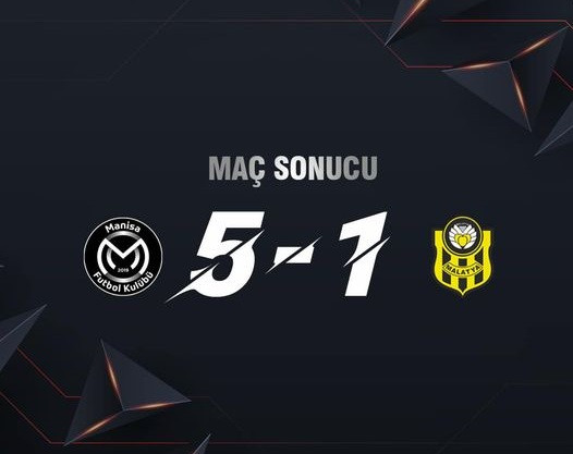 Manisa FK   5-1   Yeni Malatyaspor 