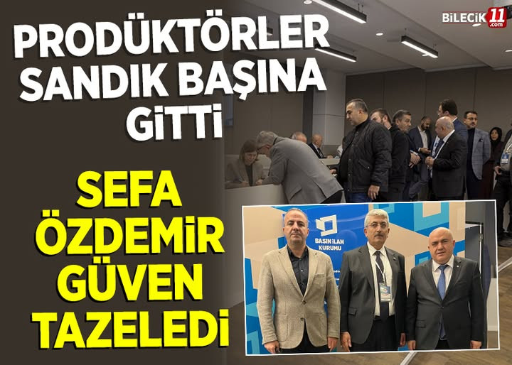 TGK Adayı Özdemir BİK Seçimini Rakipsiz Kazandı