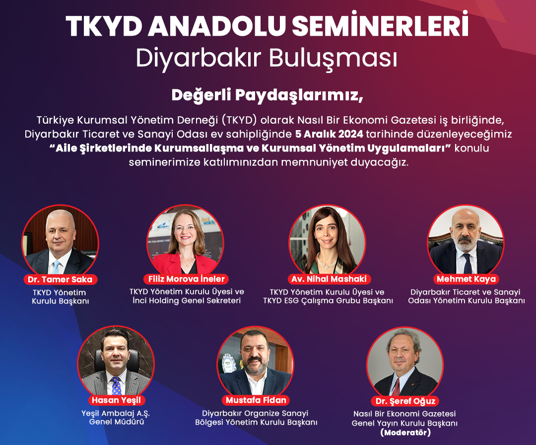 TKYD Anadolu Seminerleri’nin Yeni Durağı Diyarbakır 