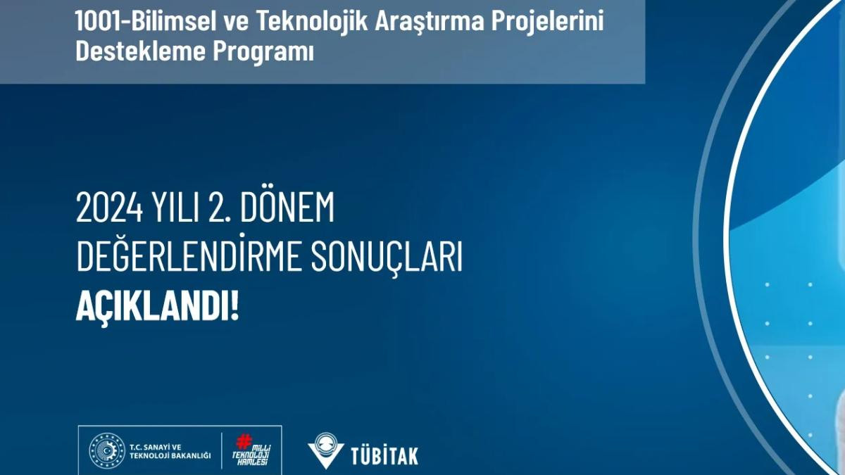 TÜBİTAK 1001 Programı Değerlendirme Sonuçları Açıklandı